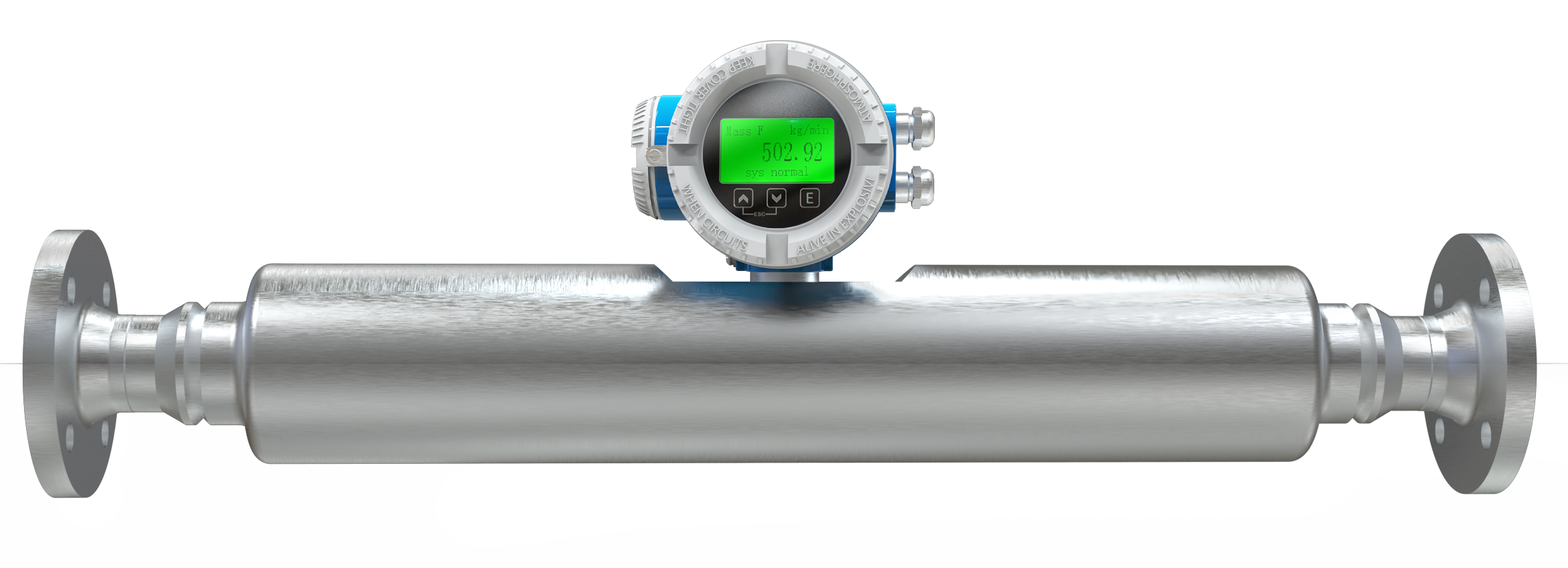 Mass-EXPERT-050 L — straight-tube sensor