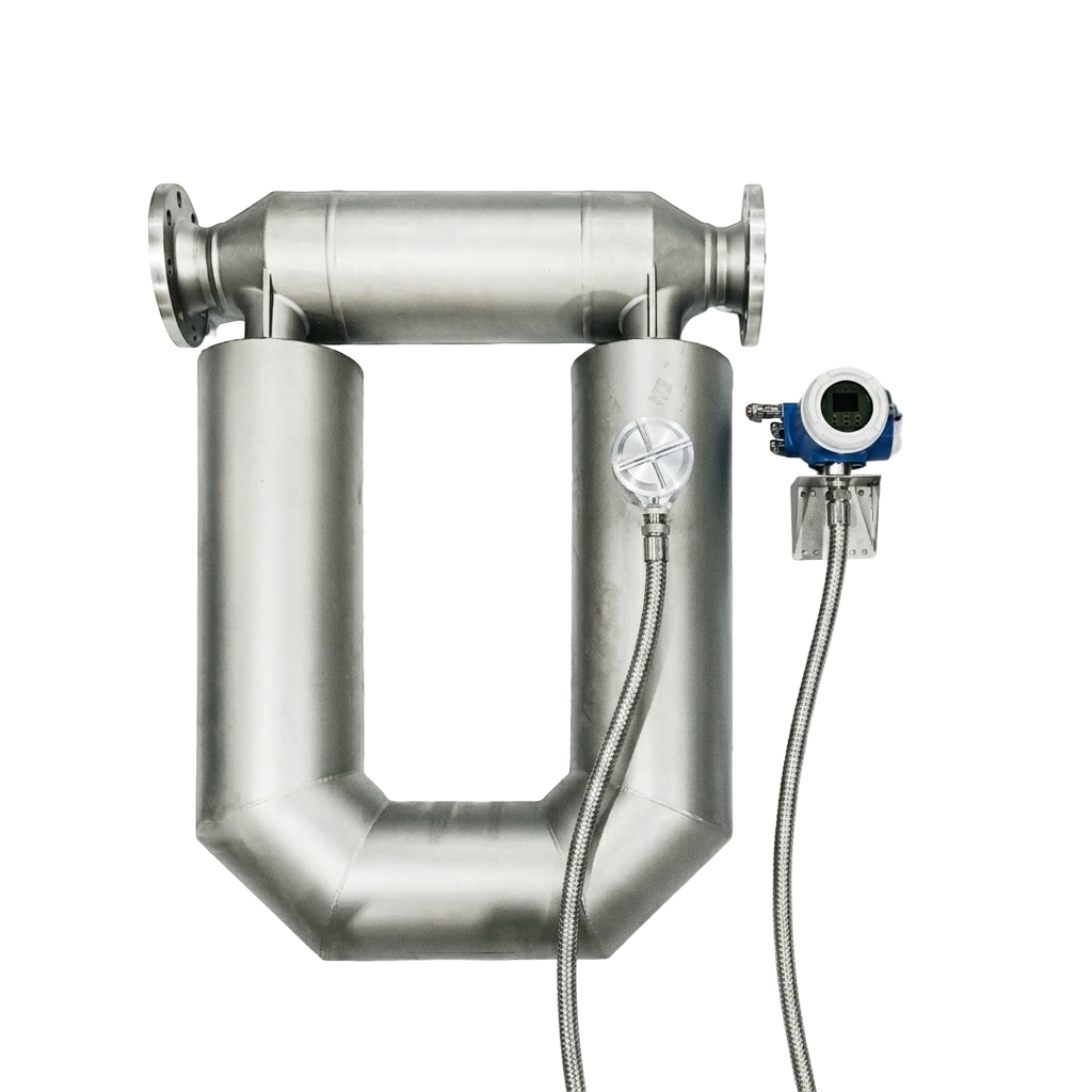 U-shaped sensor with remote transmitter