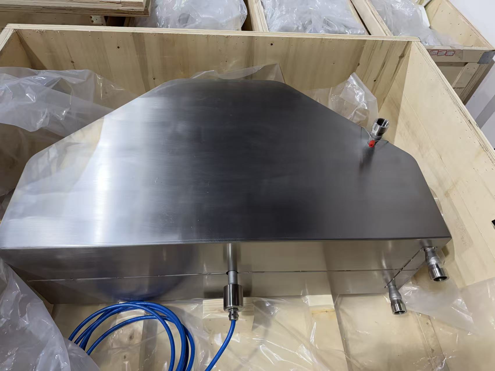 Isothermal jacket on the sensor